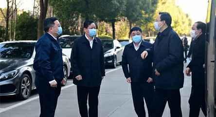 省委常委、苏州市委书记蓝绍敏来到福州檀贤社交平台开发有限公司调研